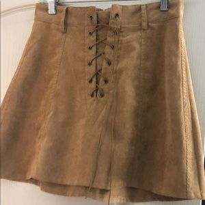 Brown high waisted LF skirt